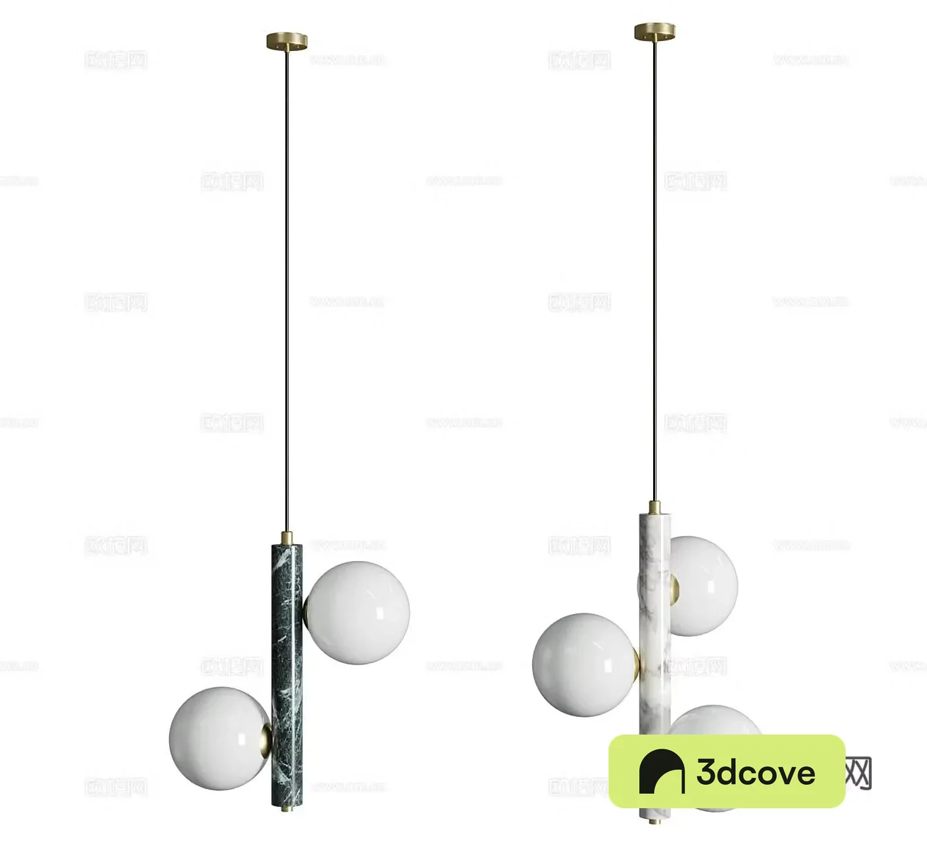 Simple chandelier Art chandelier Restaurant chandelier Bar chandelier Stone chandelier Multi-head chandelier