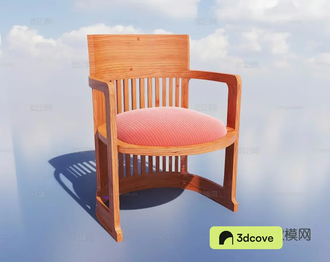 New Chinese style stool chair dining chair solid wood chair