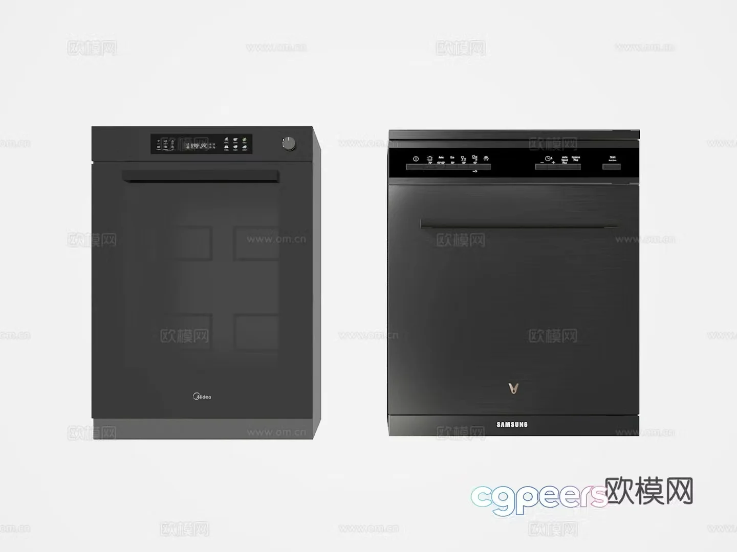 Dishwasher 3d model