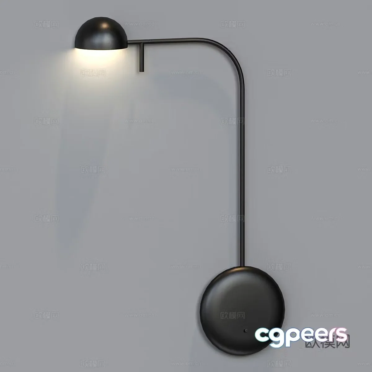 Modern simple wall lamp wall lamp simple wall lamp decorative wall lamp lamp 3d model