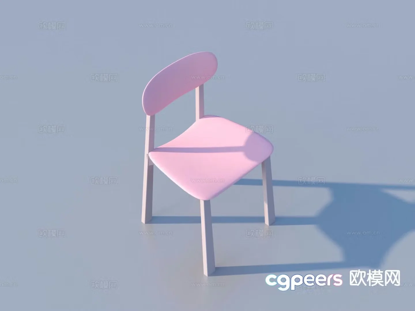 chair children’s chair furniture 3d model