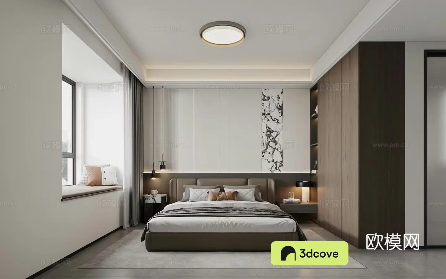 Modern Italian bedroom