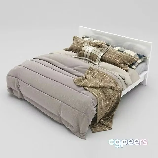 3ds Max Free – Bed 36