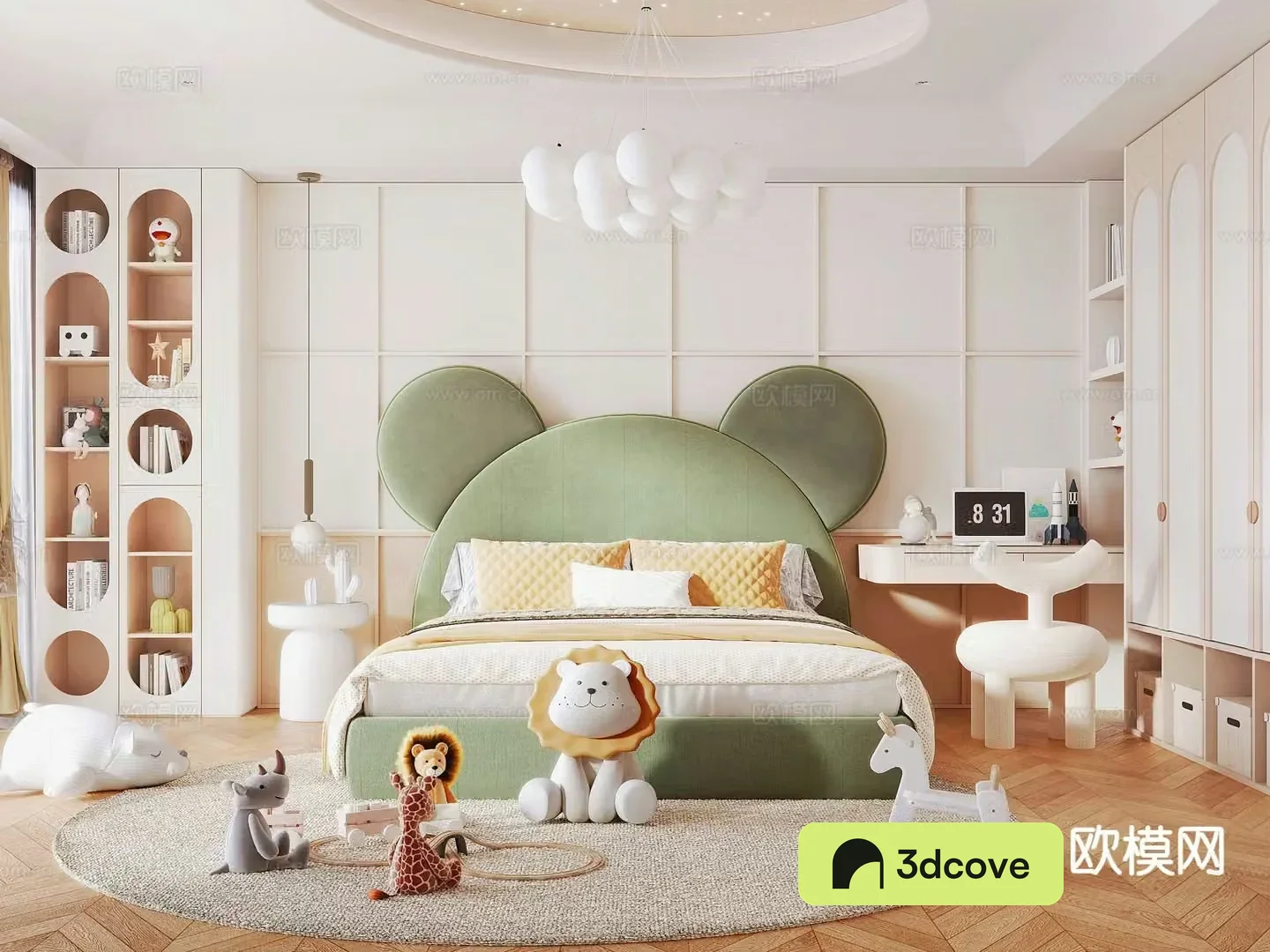 Cream style bedroom children’s room