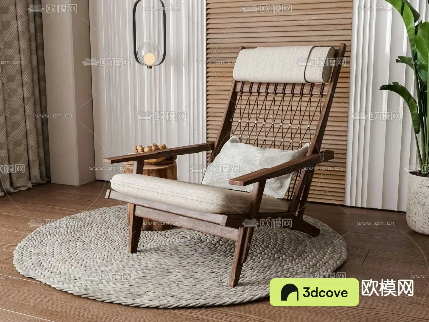 Wabi-sabi chair leisure chair