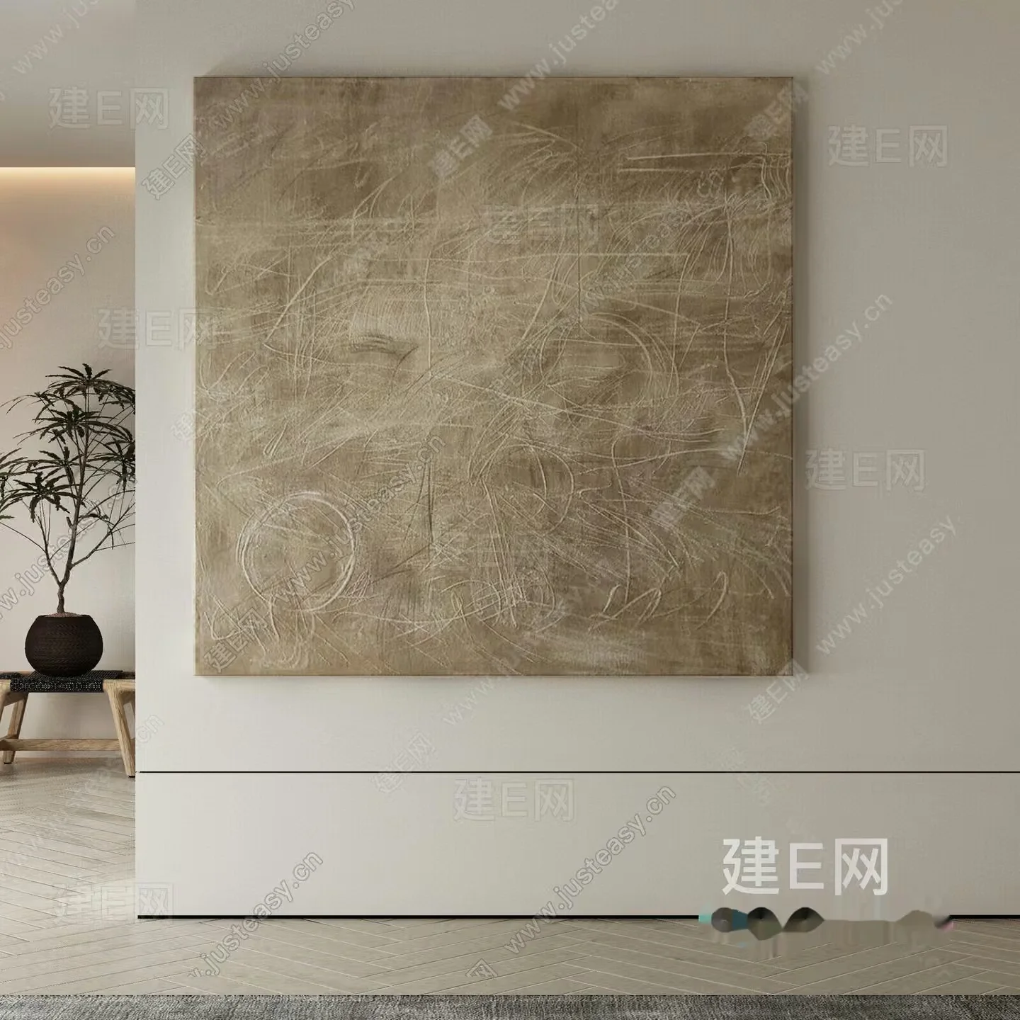 Cozy Living Room 3D Model – 10538 – VRAY Render