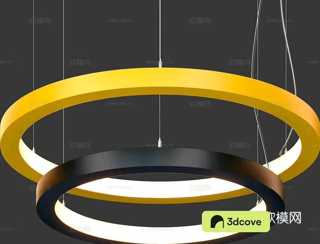 Ring chandelier art chandelier