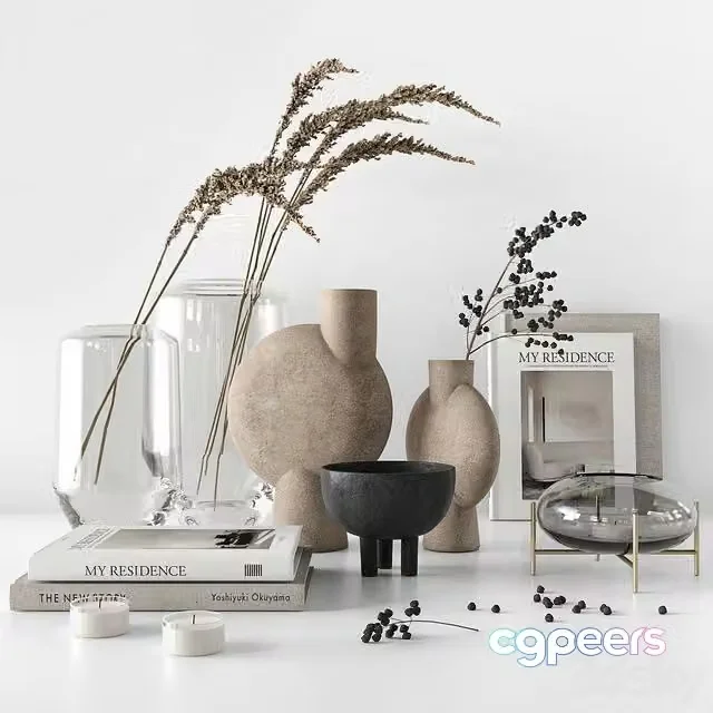 3ds Max Free – Decorative Set 33