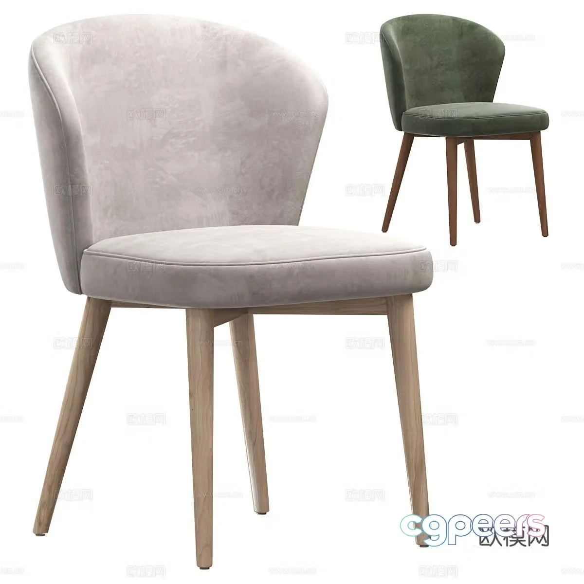 Dining chair 3d model