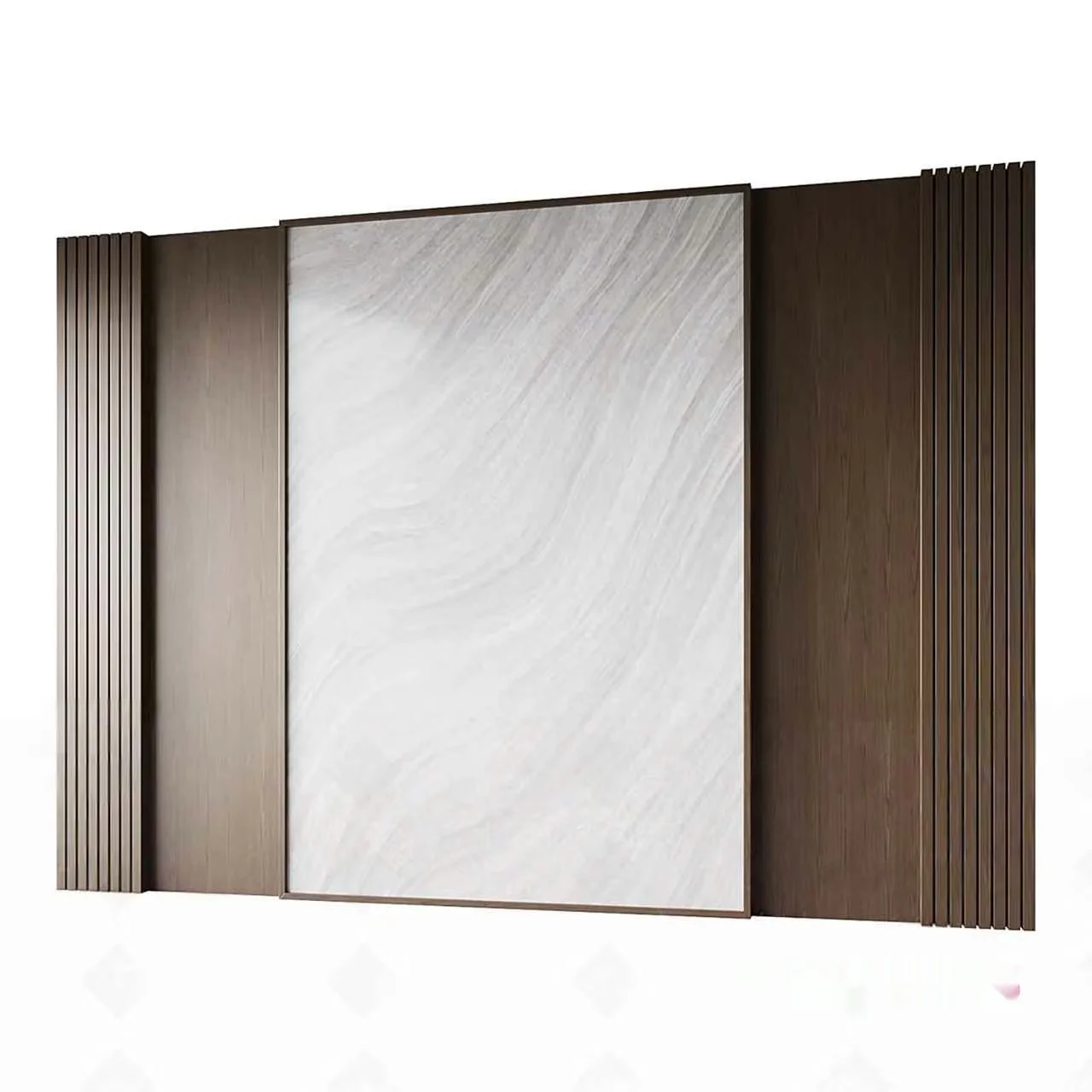 Modern Wall Paneling 3D Model – 13461 – CORONA Render