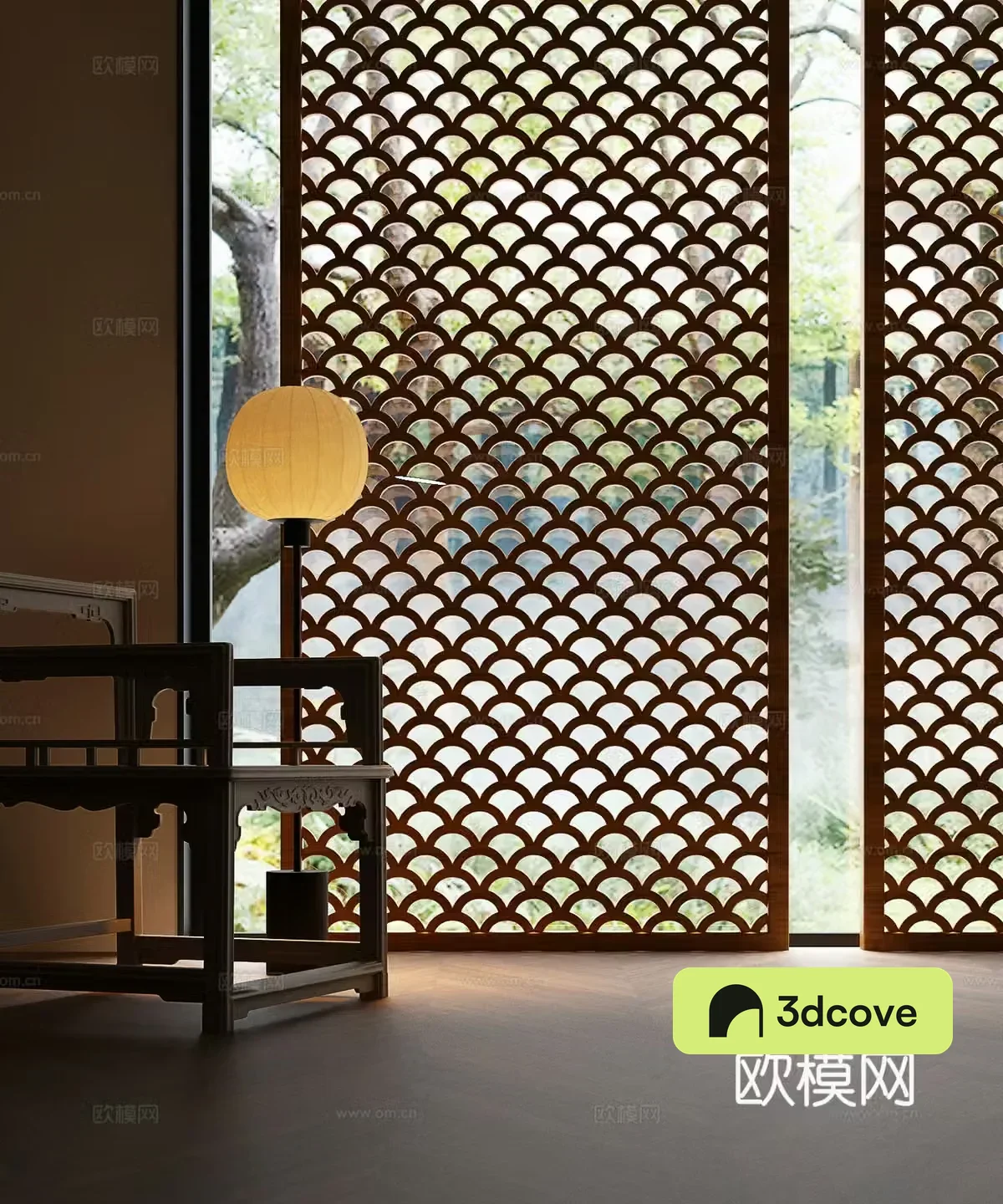 New Chinese-style screen Song’s aesthetic screen