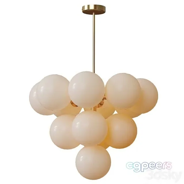 3ds Max Free – Chandelier POLARIS Lampatron