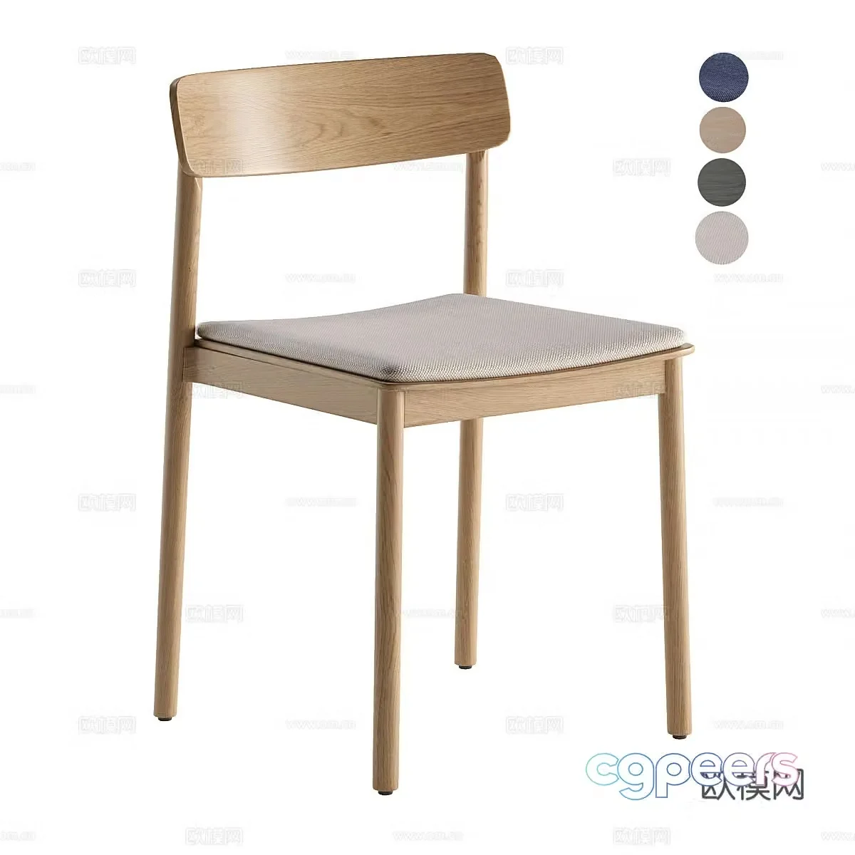Dining chair 3d model