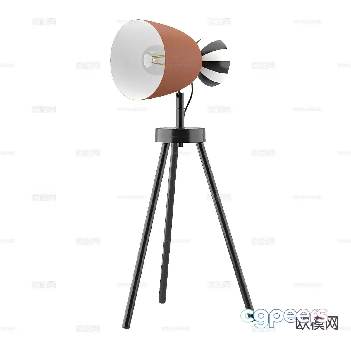 Modern floor lamp 3d model