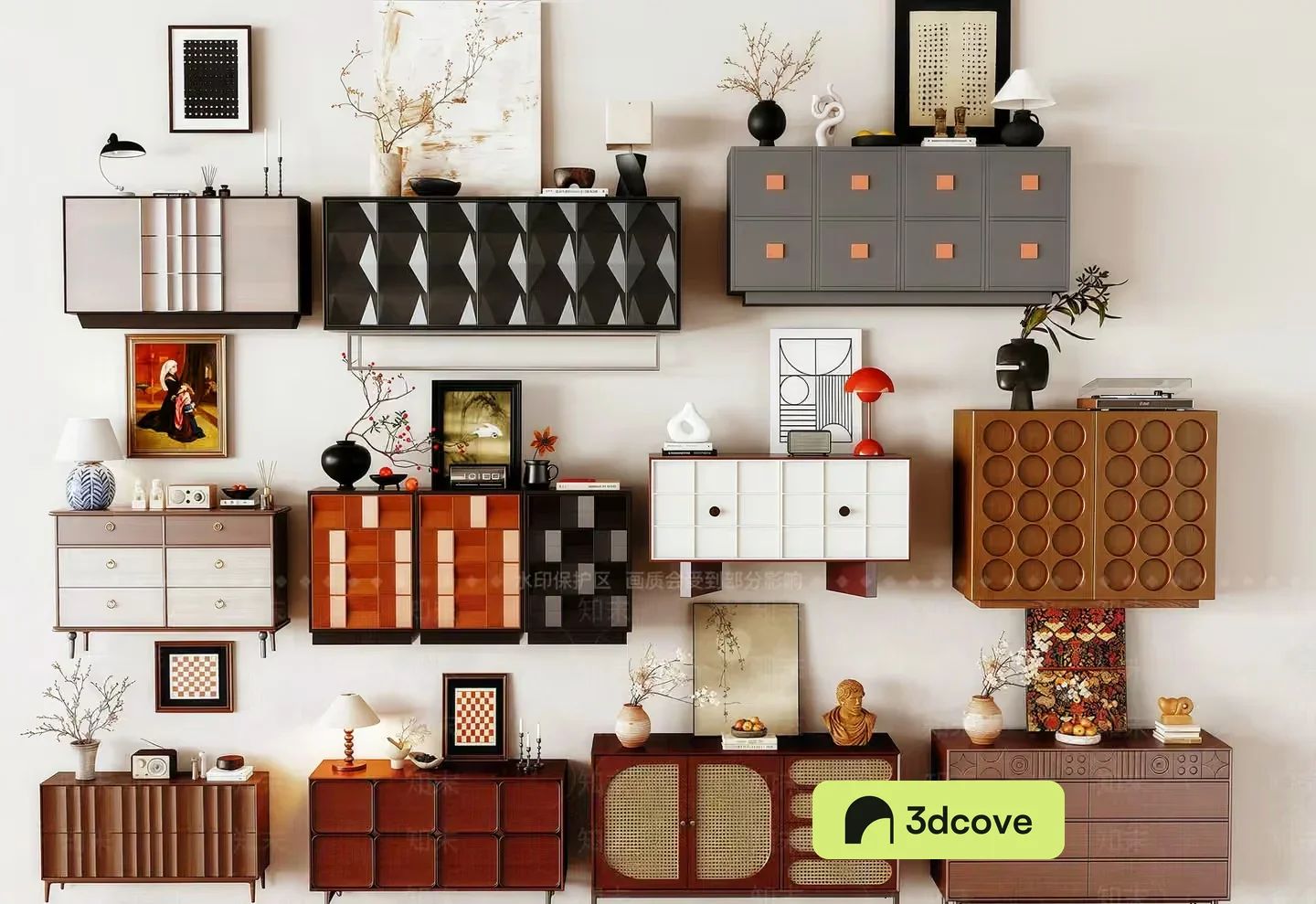 A Collection Of Mid-Century Modern Furniture