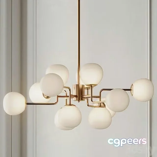 3ds Max Free – Chandelier Erich from Maytoni Modern