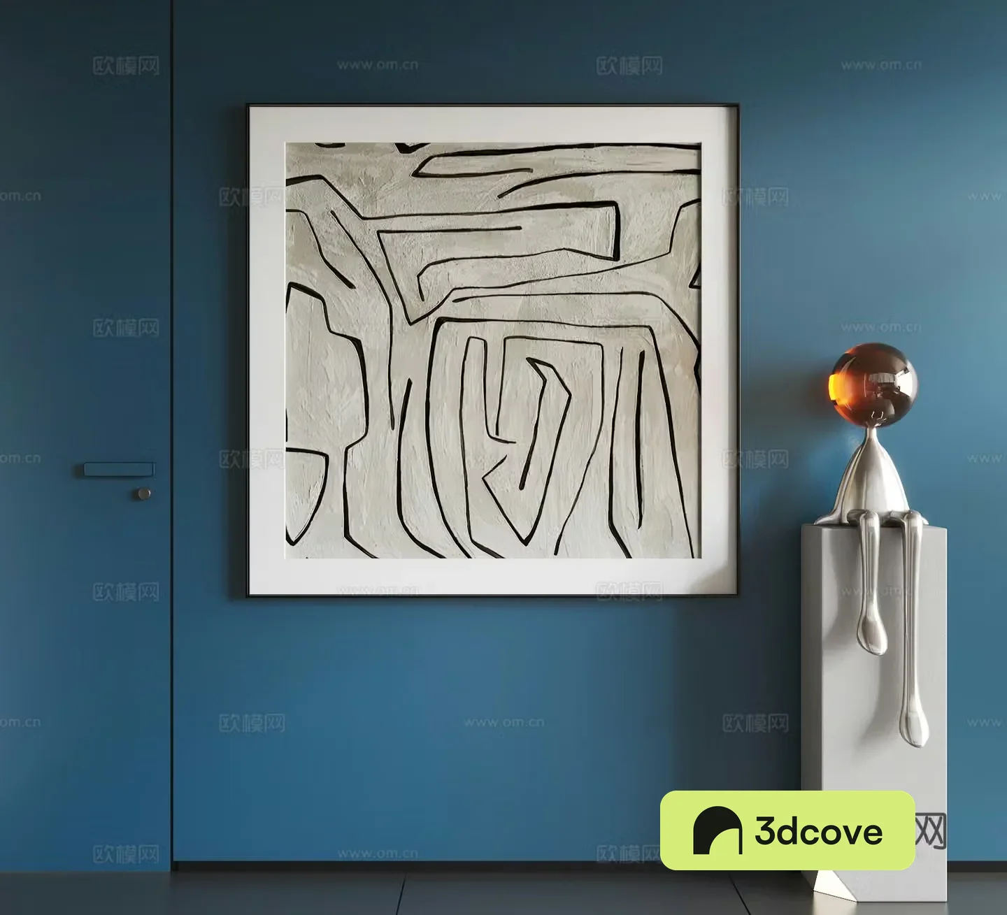 Modern abstract hanging paintings Modern minimalist hanging paintings Modern light luxury hanging paintings Modern Italian hanging paintings