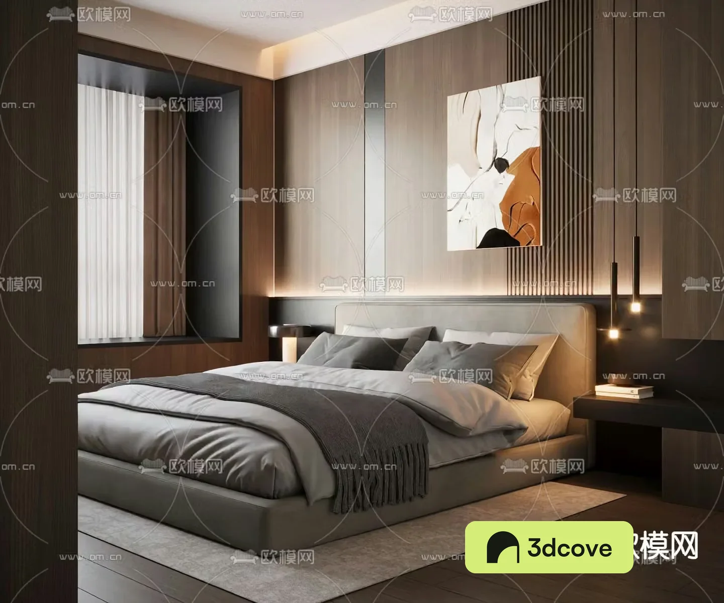 Italian double bed