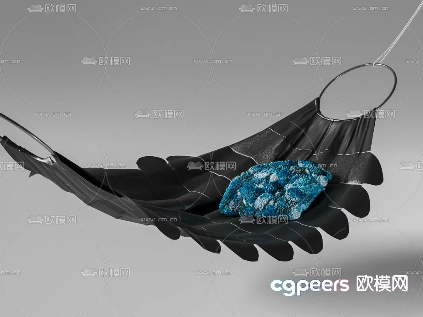 Moroso modern hammock 3d model