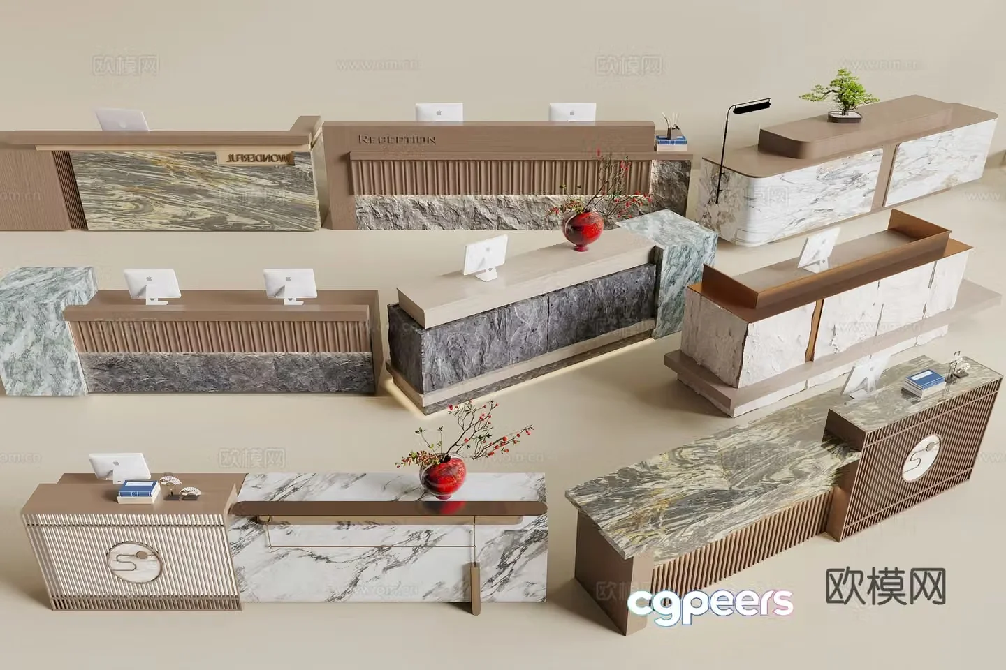 New Chinese cash register 3D model