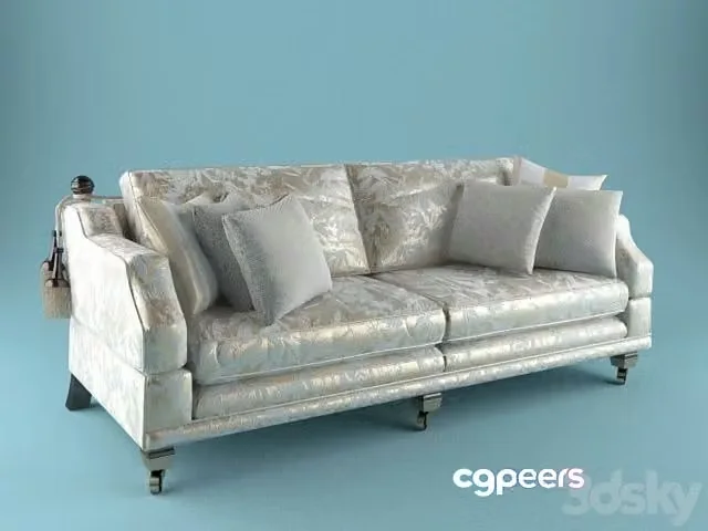 3ds Max Free – Sofa Duresta HORNBLOWER
