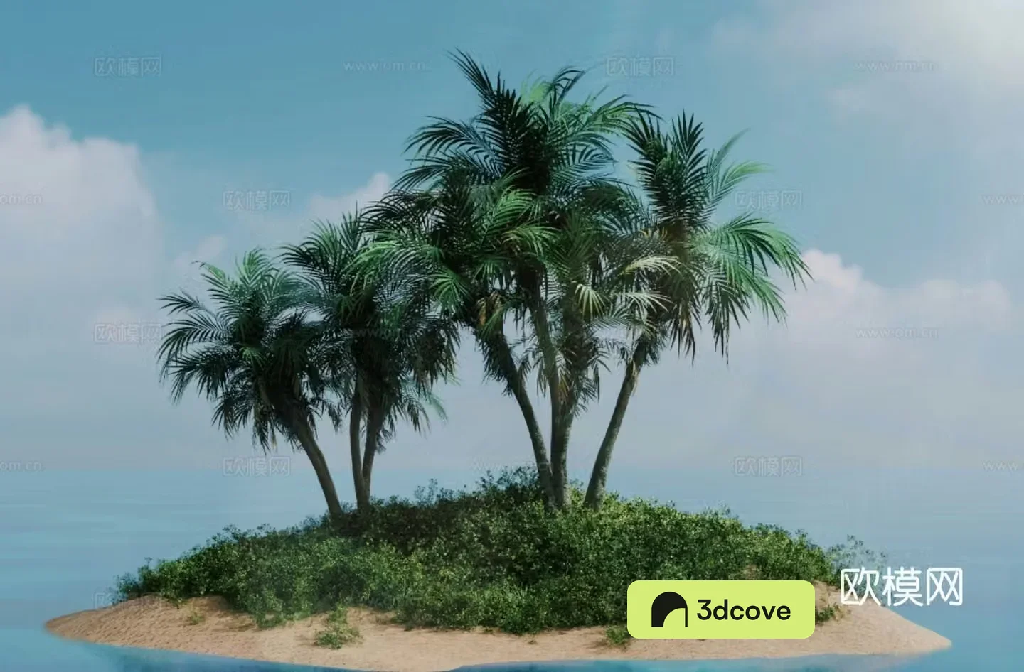 small island isolated island