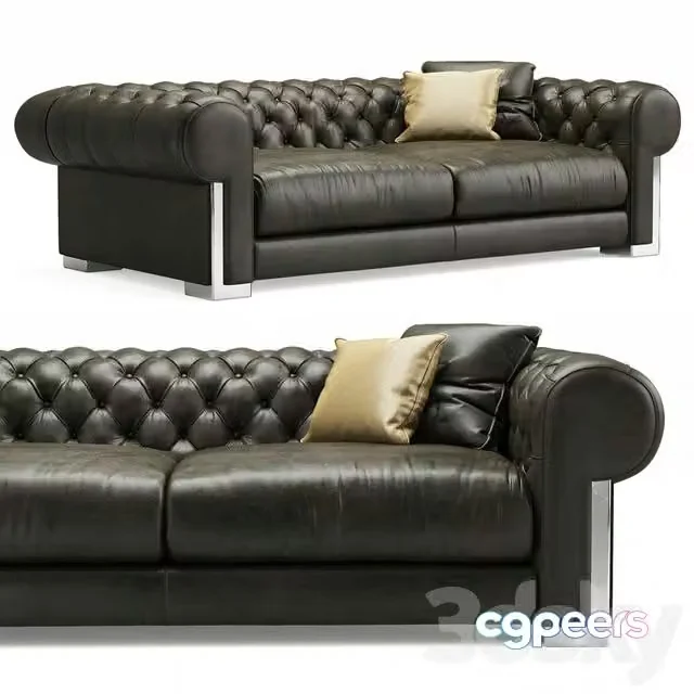 3ds Max Free – Alberta Cheope Square sofa