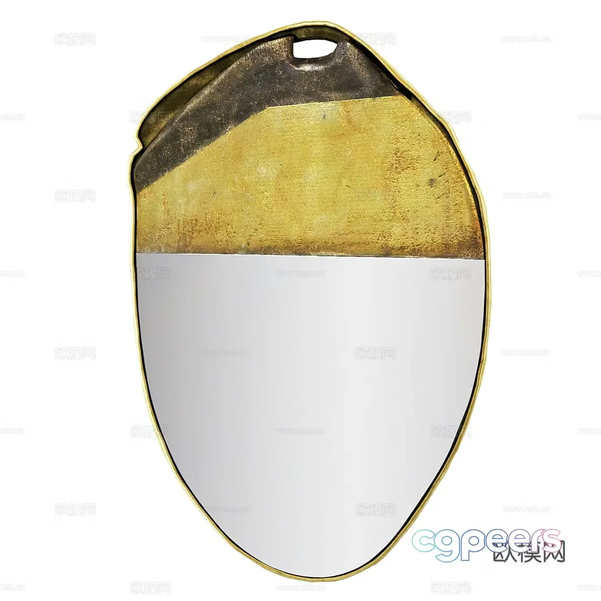 Modern art hanging decoration wall decoration 3d model