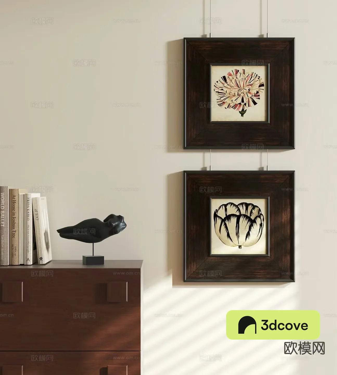 French retro hanging painting art painting