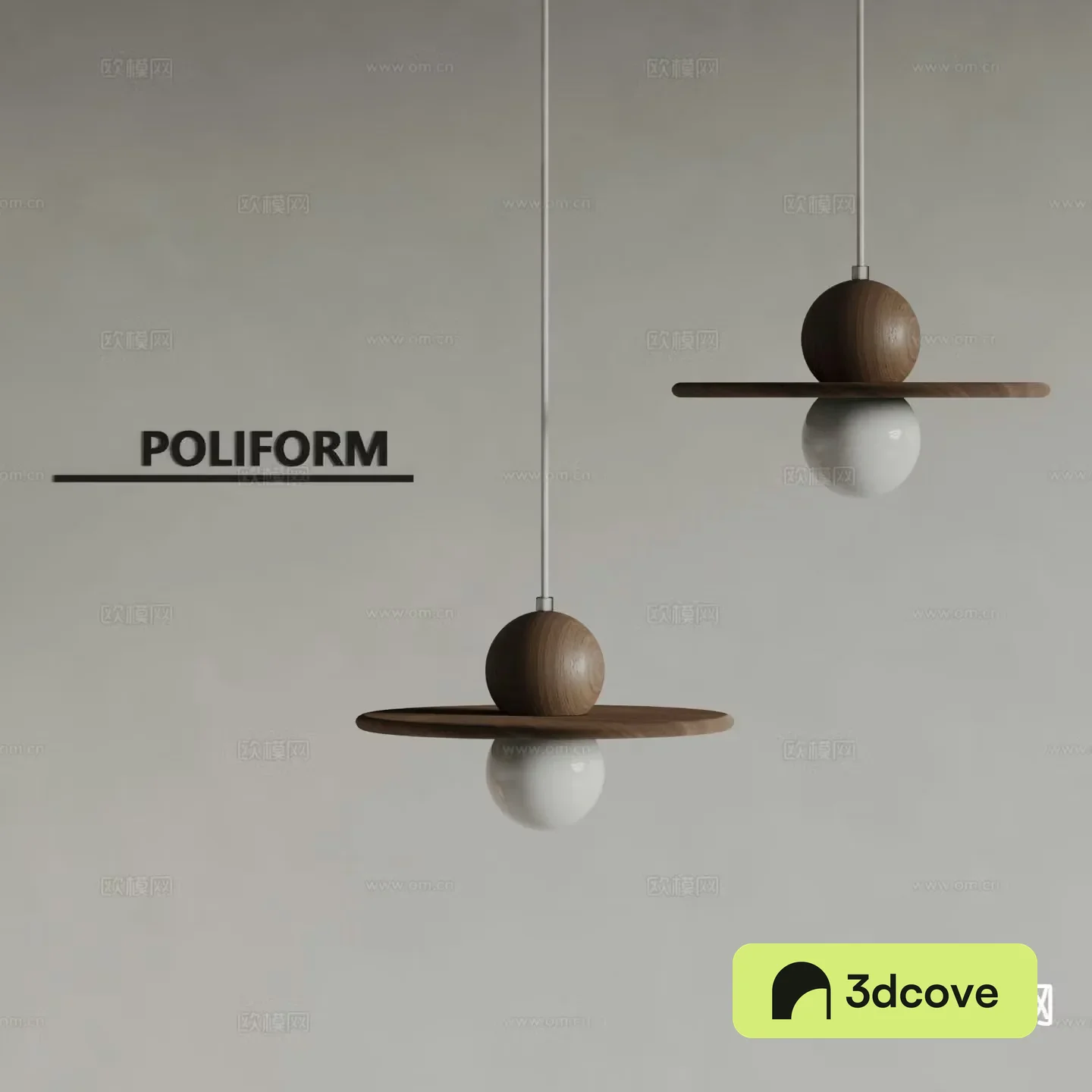 poliform art chandelier
