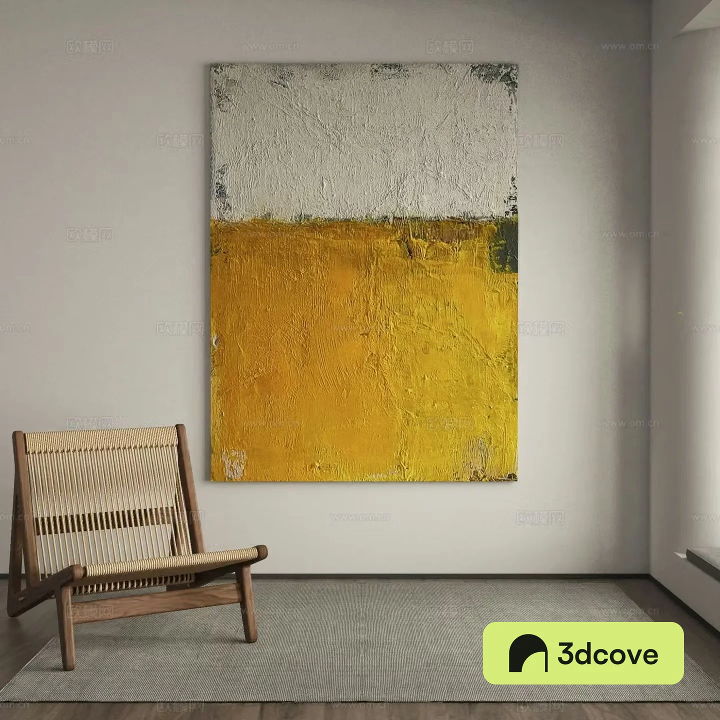 Modern texture painting decorative painting