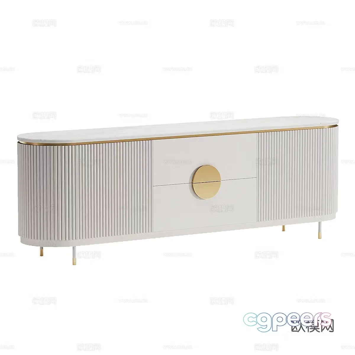 TV cabinet 3d model