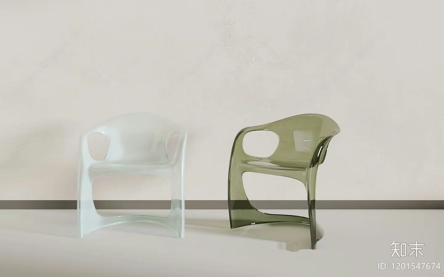 Two Chairs 3D Model – 14813 – CORONA Render