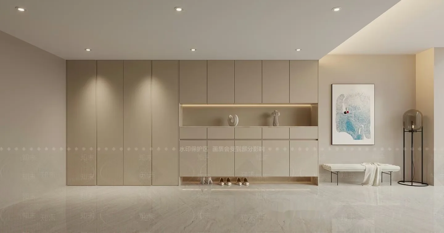 Modern Minimalist Room 3D Model – 6501 – VRAY Render
