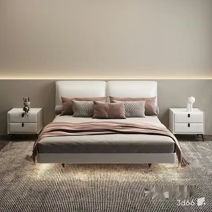Modern Bedroom 3D Model – 23053 – VRAY Render