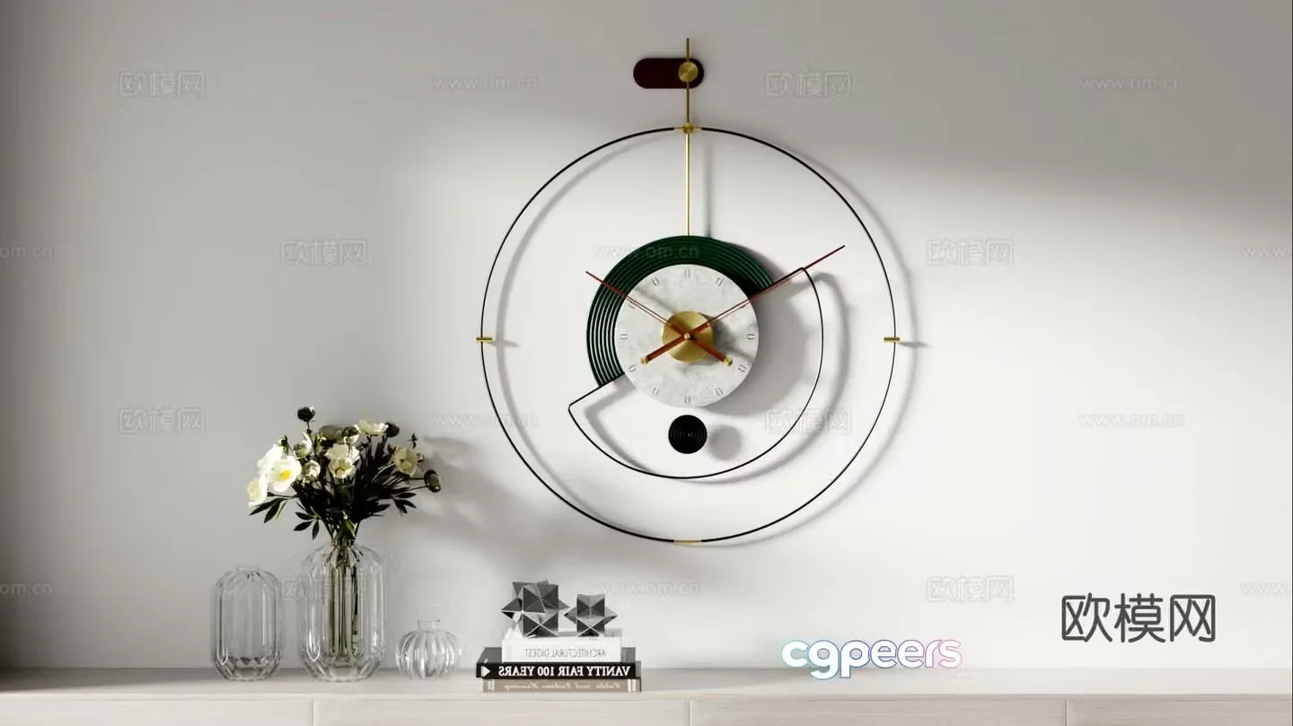 Clock 3D Model
