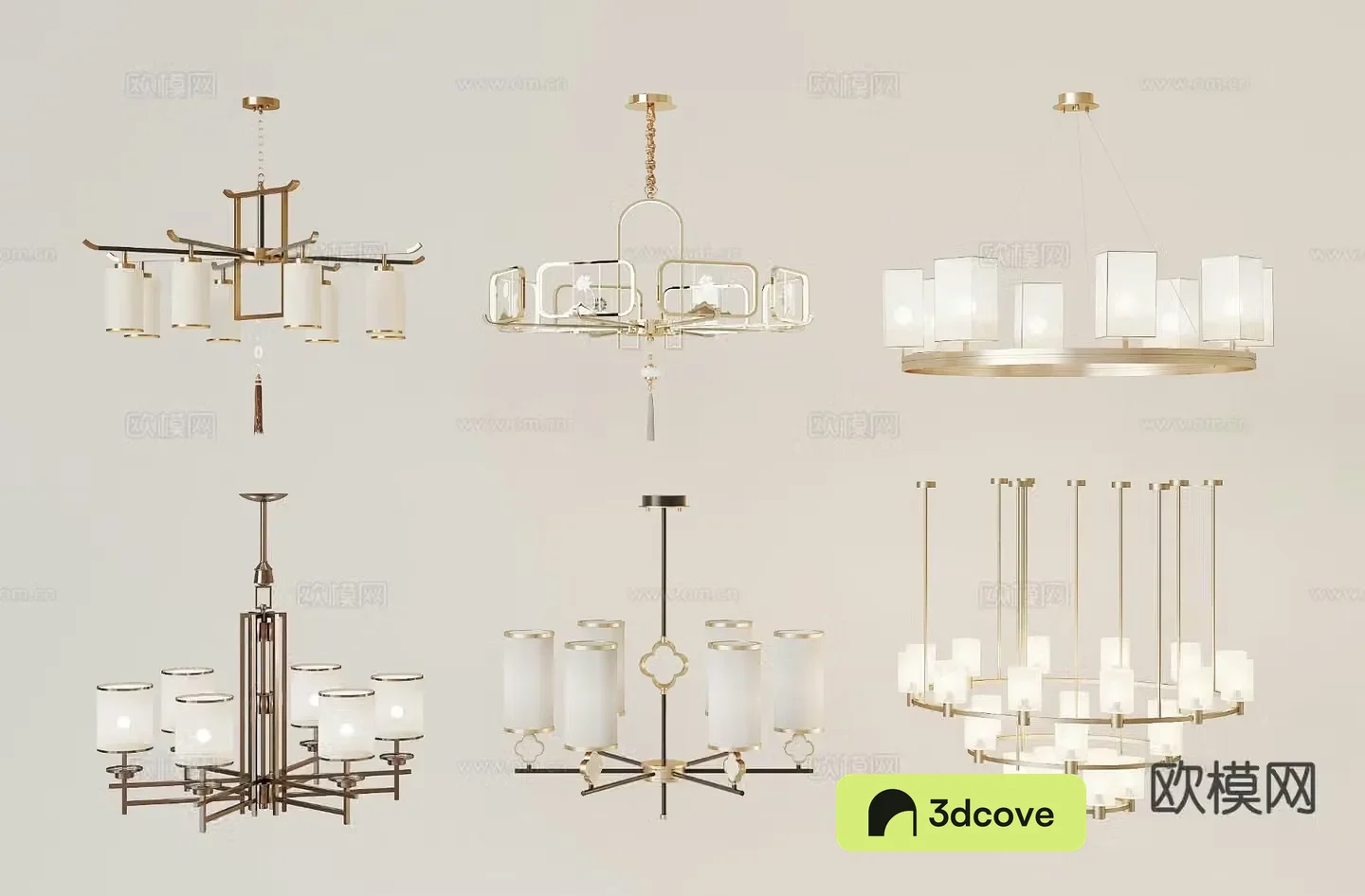 New Chinese style chandelier hall chandelier