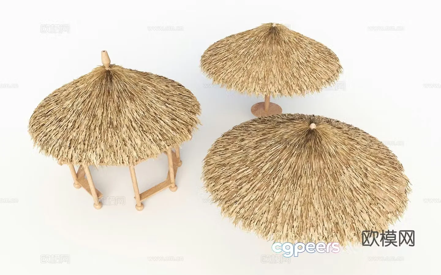 New Chinese style pavilion Chinese style pavilion pavilion rest pavilion four corner pavilion Chinese style wooden pavilion four corner 3D model