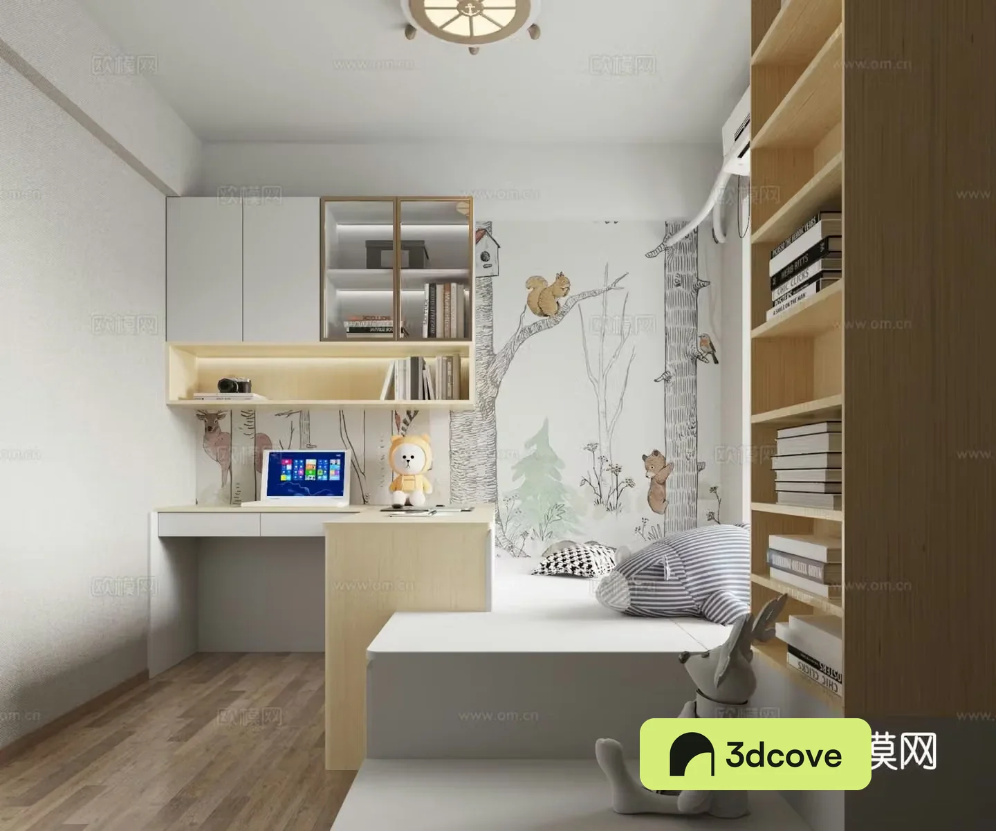 Modern tatami children’s room
