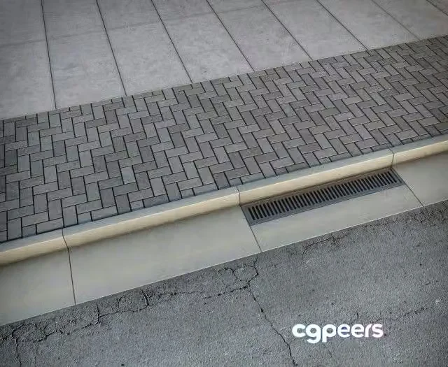 3ds Max Free – SIDEWALK ROAD