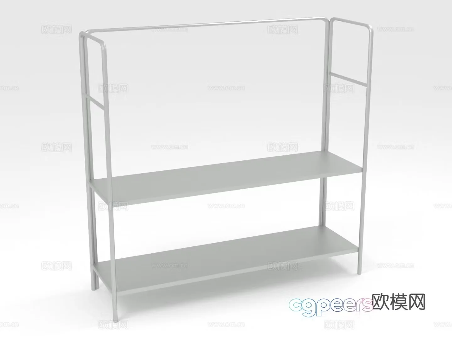 Storage rack Clothes rack Floor rack Display rack 3D model