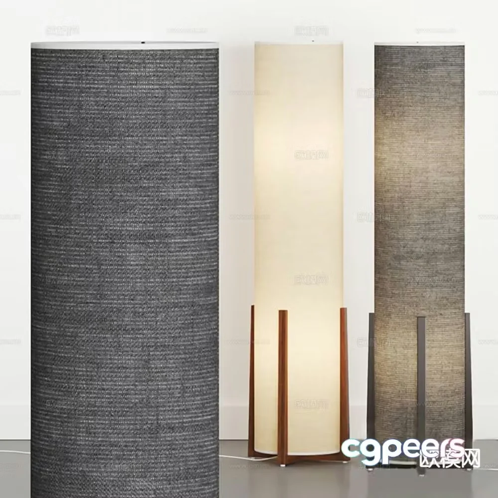 Modern art lamp floor lamp 3d model