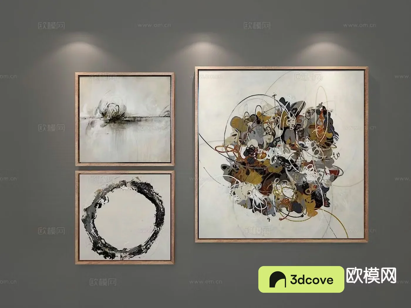 New Chinese style decorative wall chart combination painting