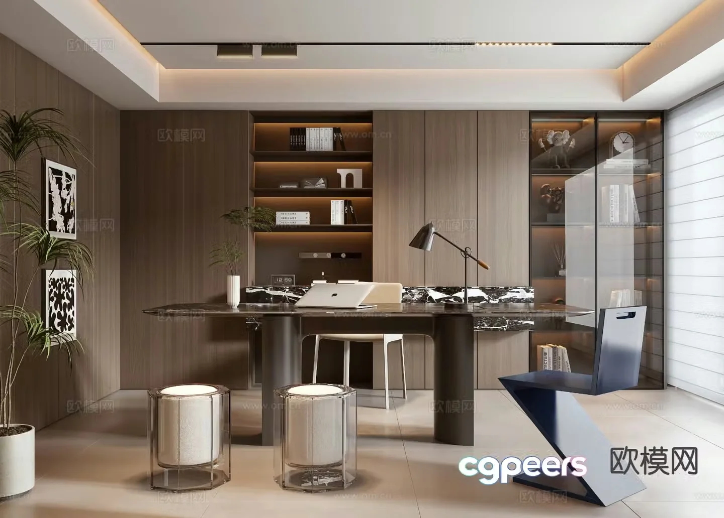 Italian study 3D model