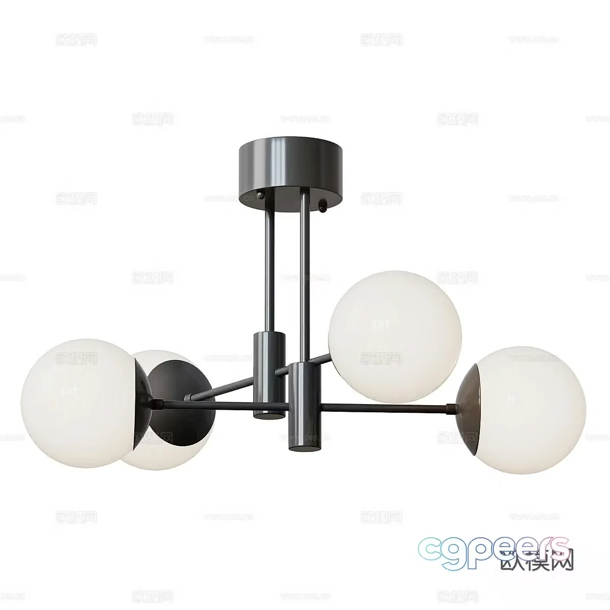 Modern children’s chandeliers 3d model