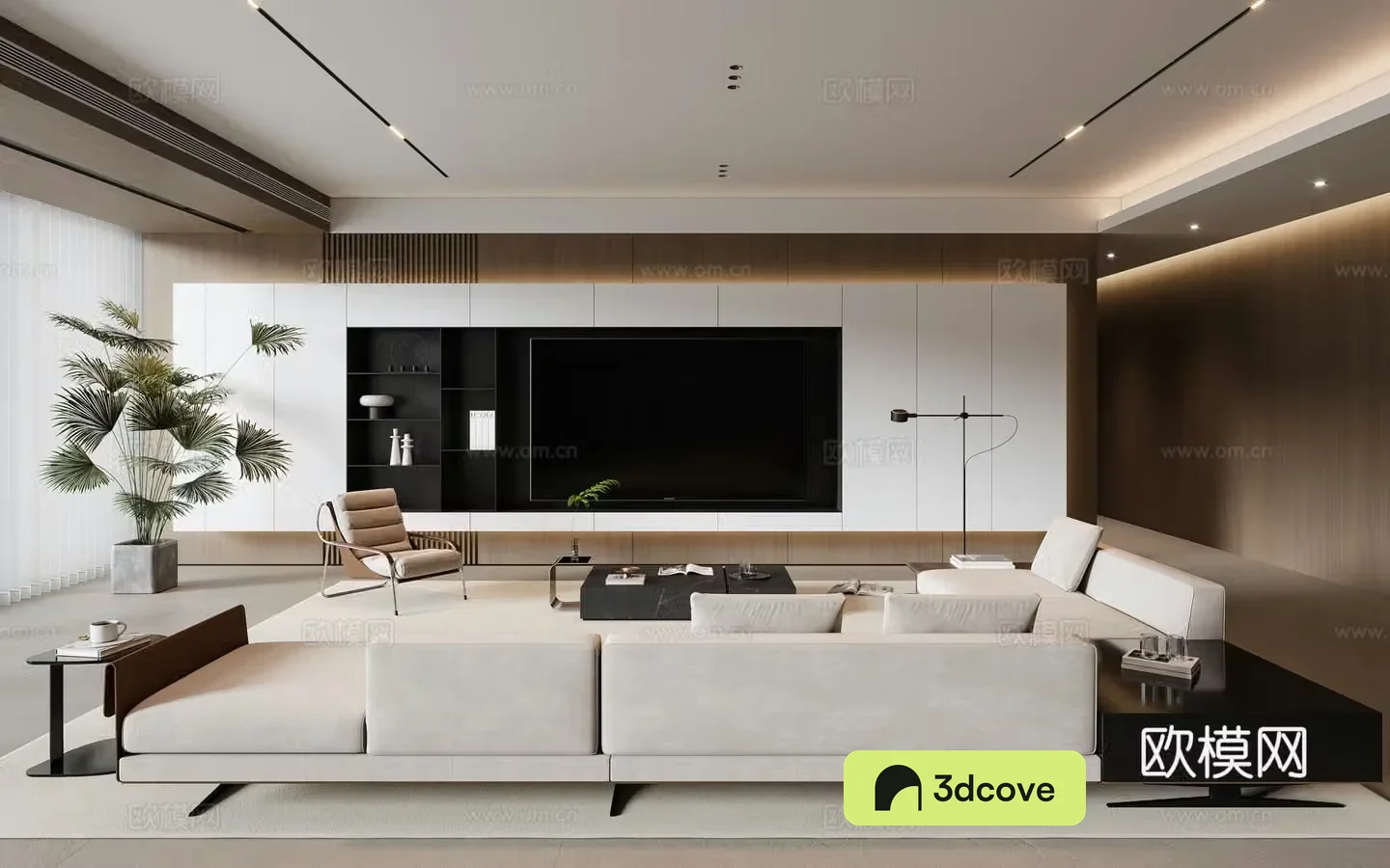 Modern Italian living room