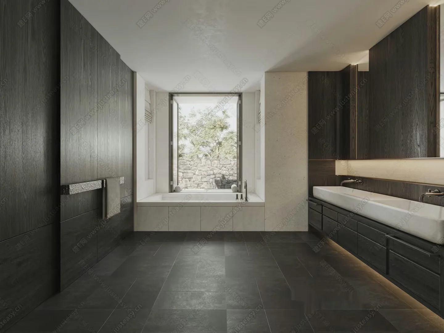 Modern Bathroom 3D Model – 11662 – CORONA Render