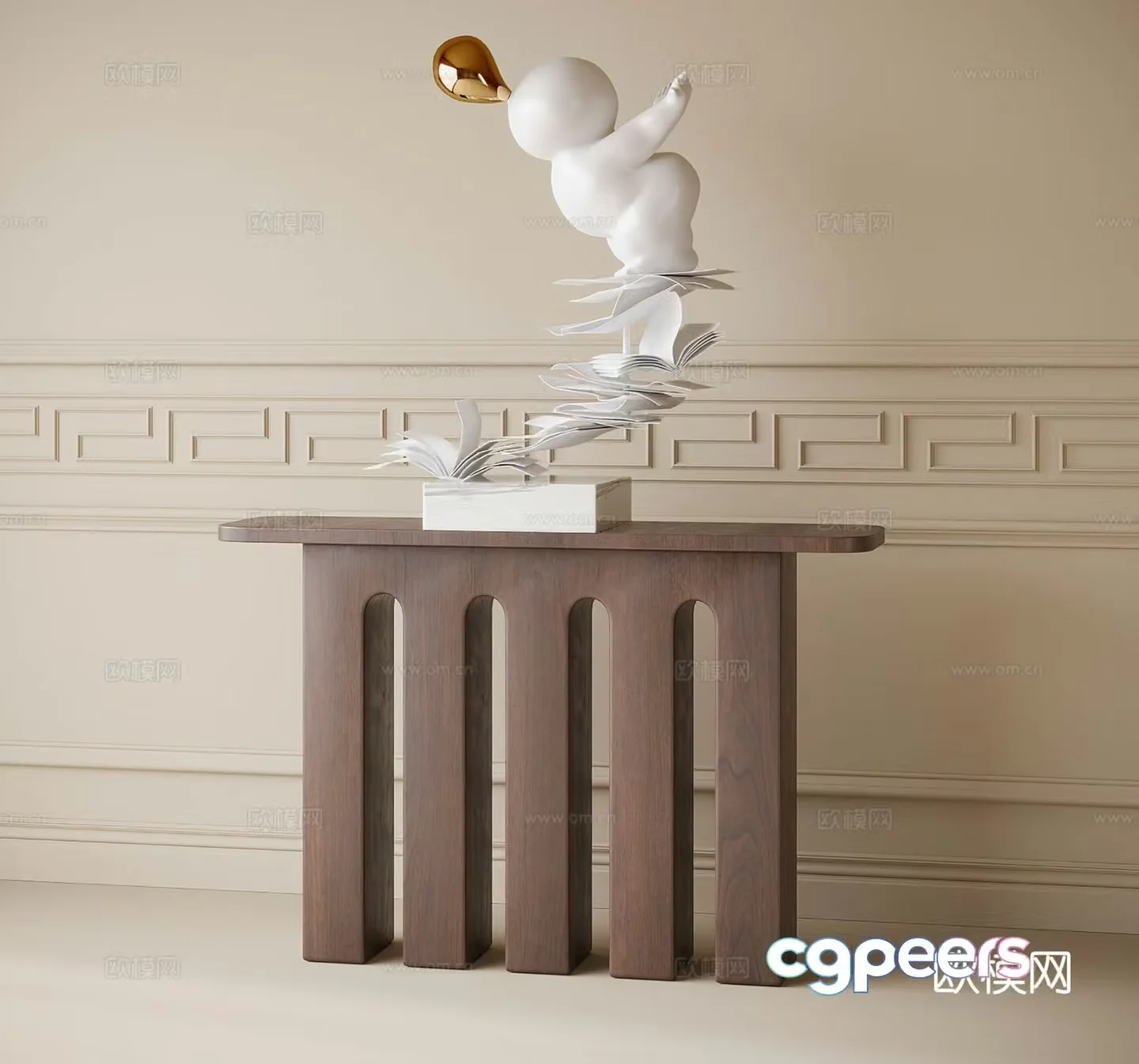 Modern Duanjingdai 3D model