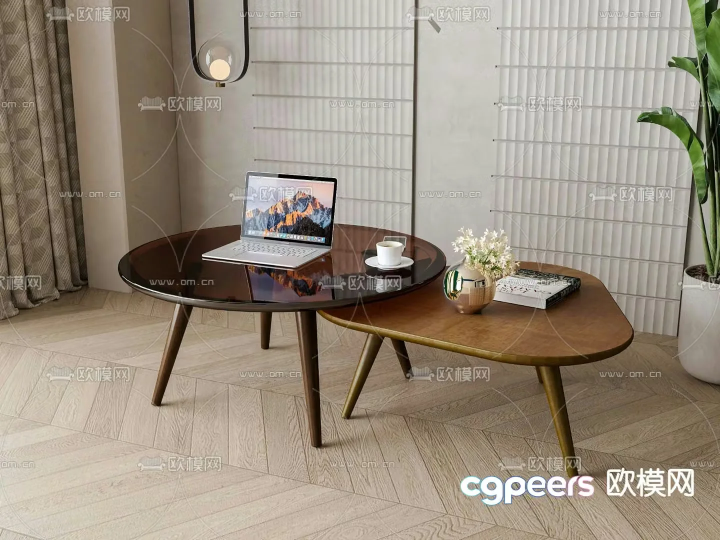 3D model of mother-in-law coffee table