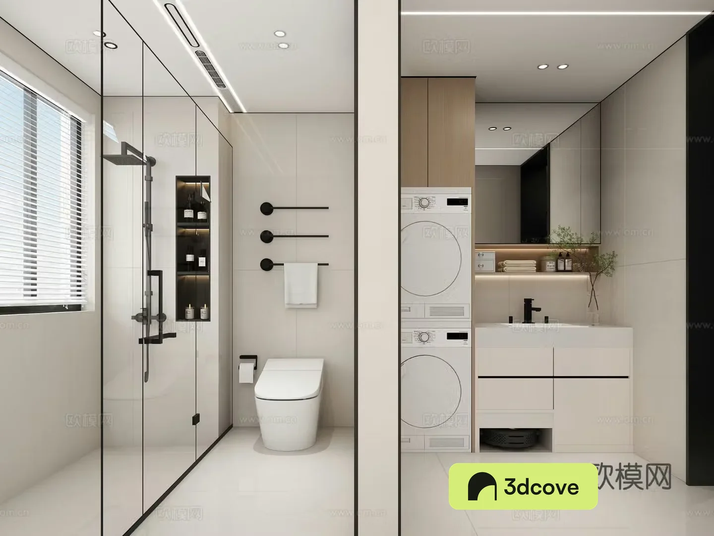 Modern bathroom
